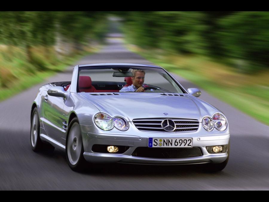  Mercedes-Benz SL55 AMG 2001 года  (фото 1 из 19)